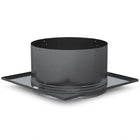 DuraVent 7DP-RCS 7" DuraPlus Black Round Ceiling Support