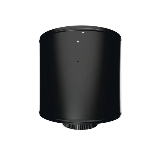 DuraVent 7DT-RCS-2 7" DuraTech Black Round Ceiling Support Box