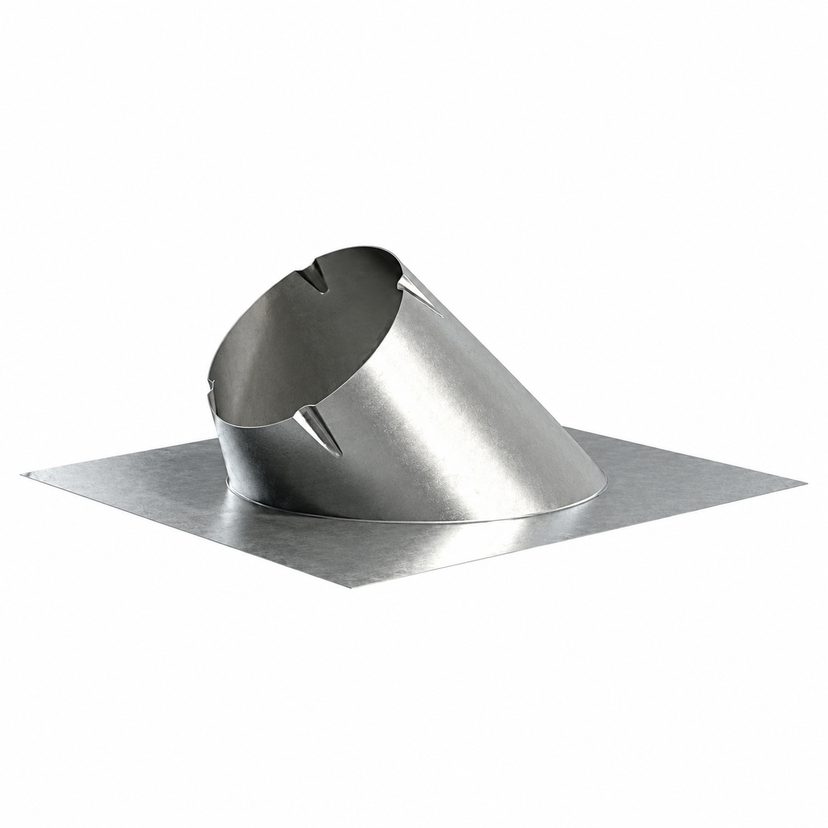 DuraVent 8DCA-F6 8" DuraChimney II 0/12 - 6/12 Pitch Roof Flashing