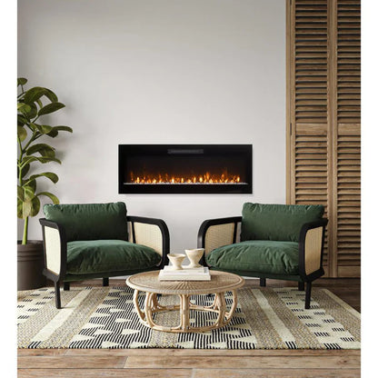 Amantii Fire & Ice 50" Linear Wall-Mounted Electric Fireplace