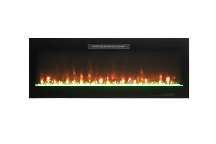 Amantii Fire & Ice 50" Linear Wall-Mounted Electric Fireplace
