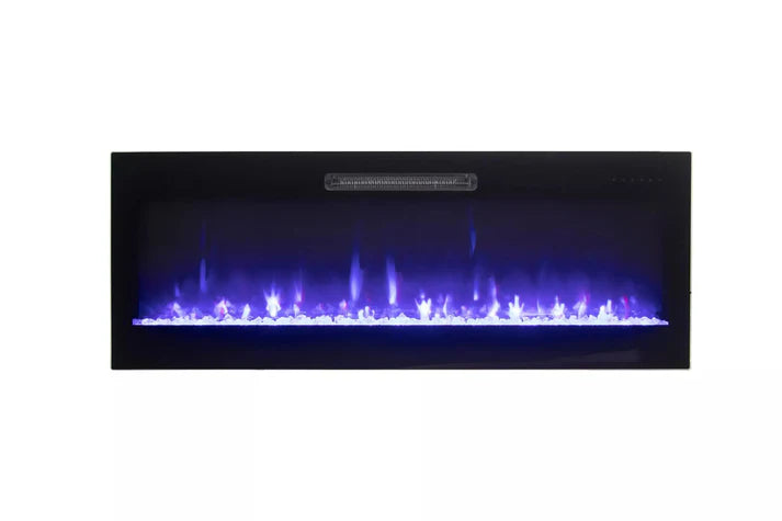 Amantii Fire & Ice Evolution Linear Wall-Mount Electric Fireplace 60"