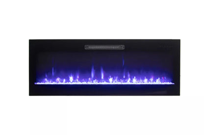 Amantii Fire & Ice Evolution Linear Wall-Mount Electric Fireplace 60"