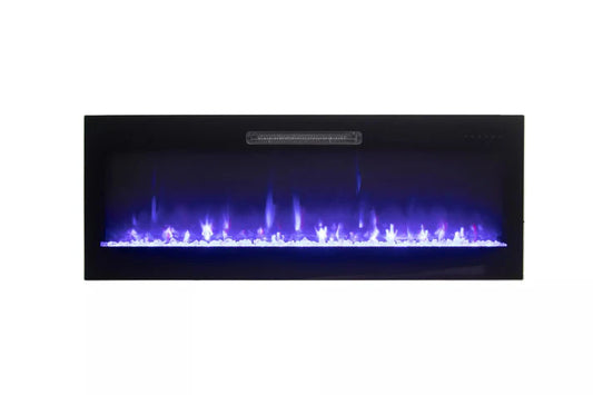 Amantii Fire & Ice Evolution Linear Wall-Mount Electric Fireplace 60"