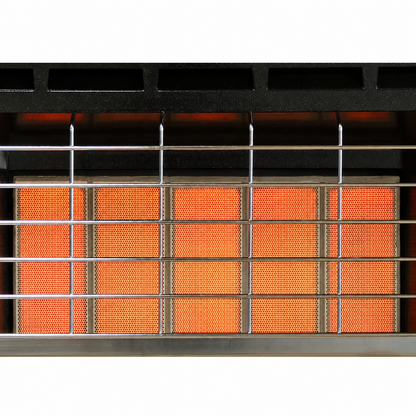 Empire 18" White Vent Free Infrared Heater 18,000 BTU with Manual Control