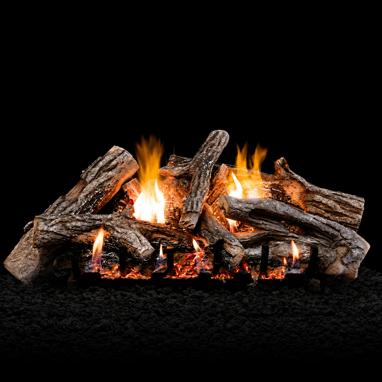 Empire 24" Slope Glaze Indoor Vented Gas Burner With On/Off Switch