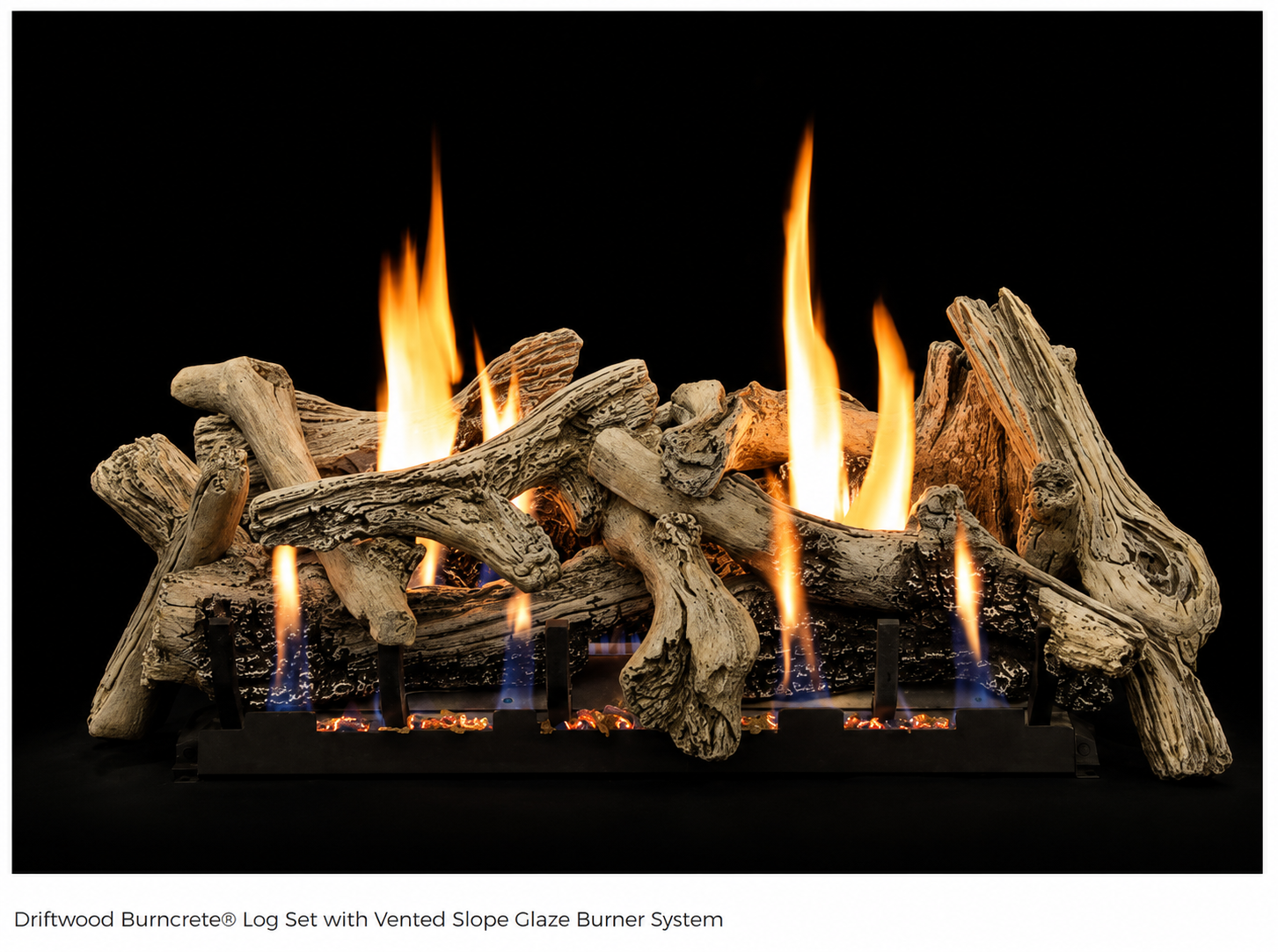 Empire 24" Slope Glaze Indoor Vented Gas Burner With On/Off Switch