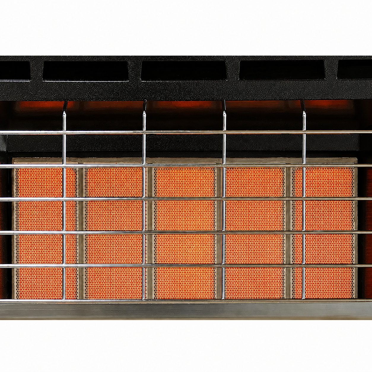 Empire 24" White Vent Free Infrared Heater 30,000 BTU with Manual Control
