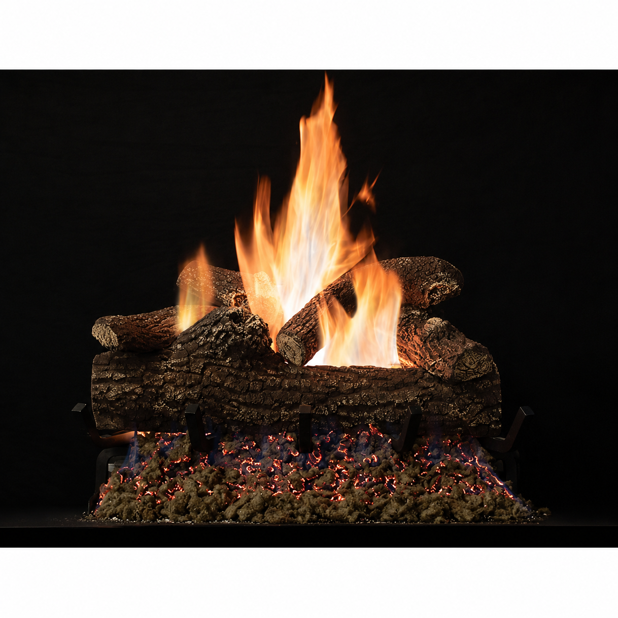 Empire 6 Pieces Great Lakes Oak Refractory Vented Gas Log Set