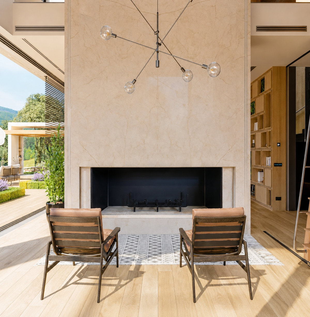 Empire Aspen 60" Linear Wood Firebox WB60LFB0F