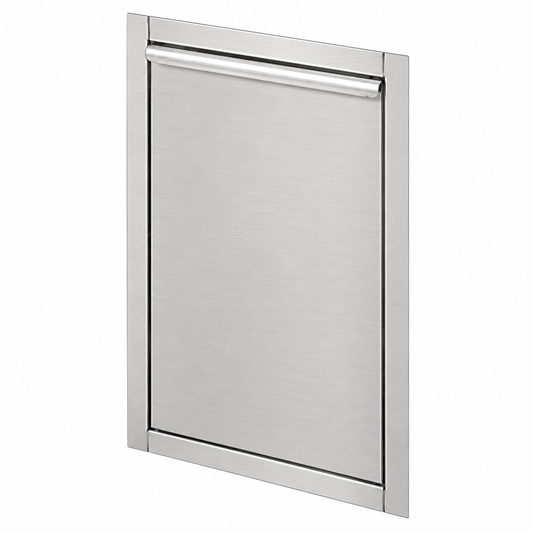 Empire BBA Linear 48" Stainless Steel Tilt out Propane Tank Door Accessory