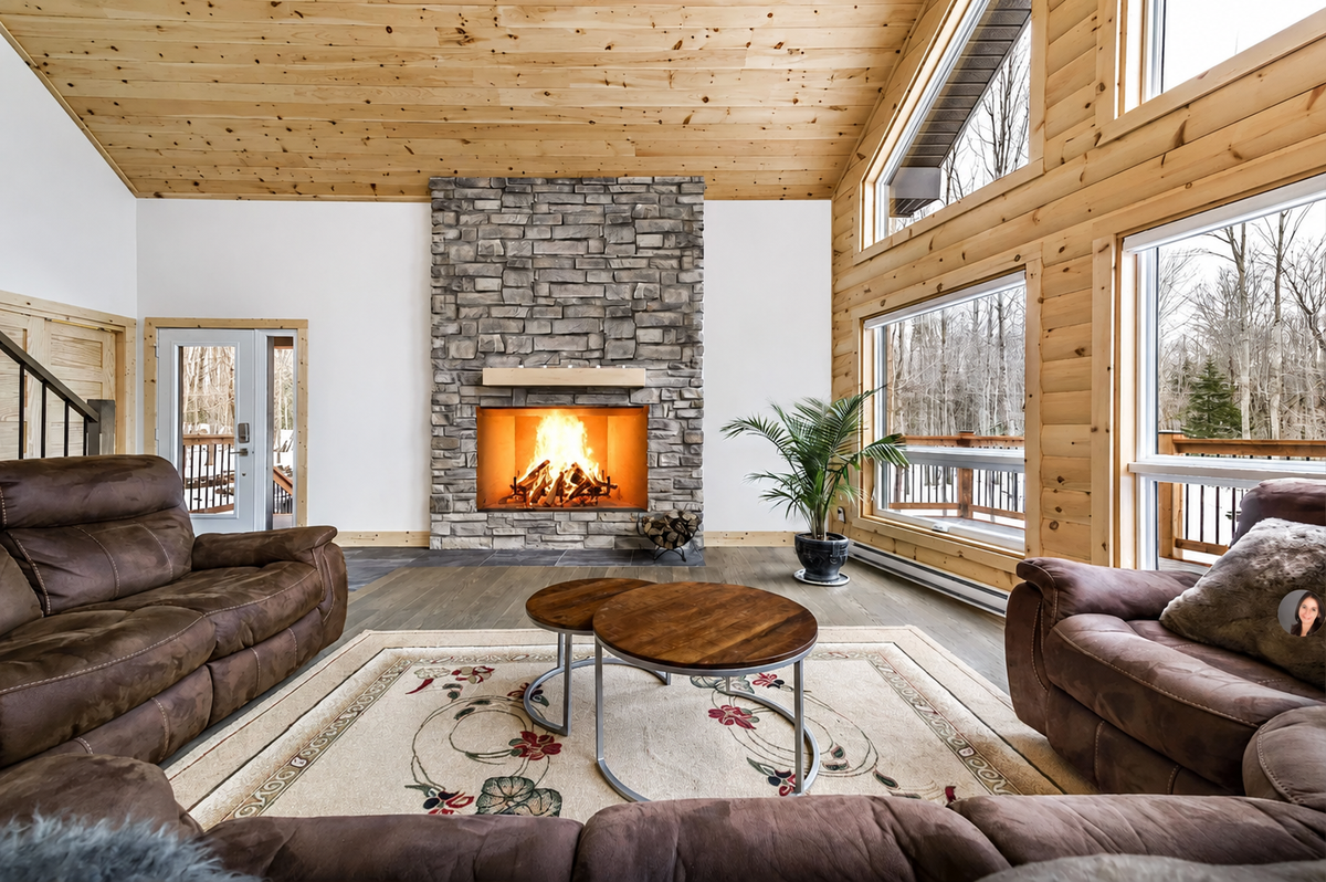 Empire Blackburn 36" Vented Wood Burning Firebox