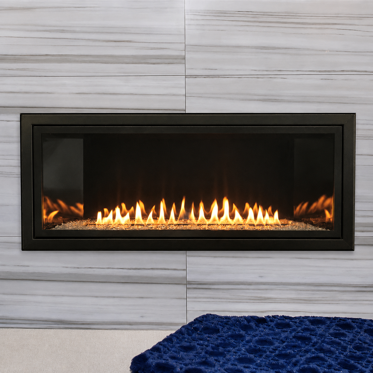 Empire Boulevard 36" Linear Vent Free Contemporary Gas Fireplace