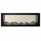 Empire Boulevard 48" Linear Vent Free Contemporary See Through Gas Fireplace