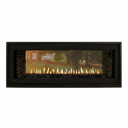 Empire Boulevard 48" See-Through Direct Vent Linear Gas Fireplace with Multi Function Remote
