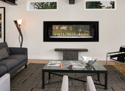 Empire Boulevard 48" See-Through Direct Vent Linear Gas Fireplace with Multi Function Remote