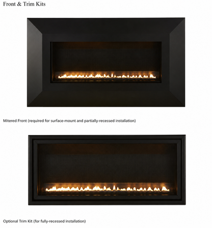 Empire Boulevard Slim Line 14,000 BTU 30" Vent Free Linear Gas Fireplace