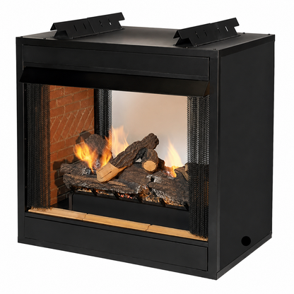 Empire Breckenridge 36" See-Through Ventless Premium Firebox