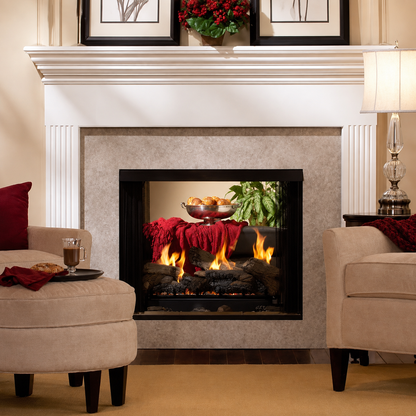 Empire Breckenridge 36" See-Through Ventless Premium Firebox