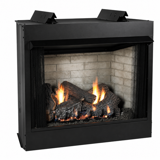 Empire Breckenridge Deluxe 42" Zero Clearance Vent Free Firebox