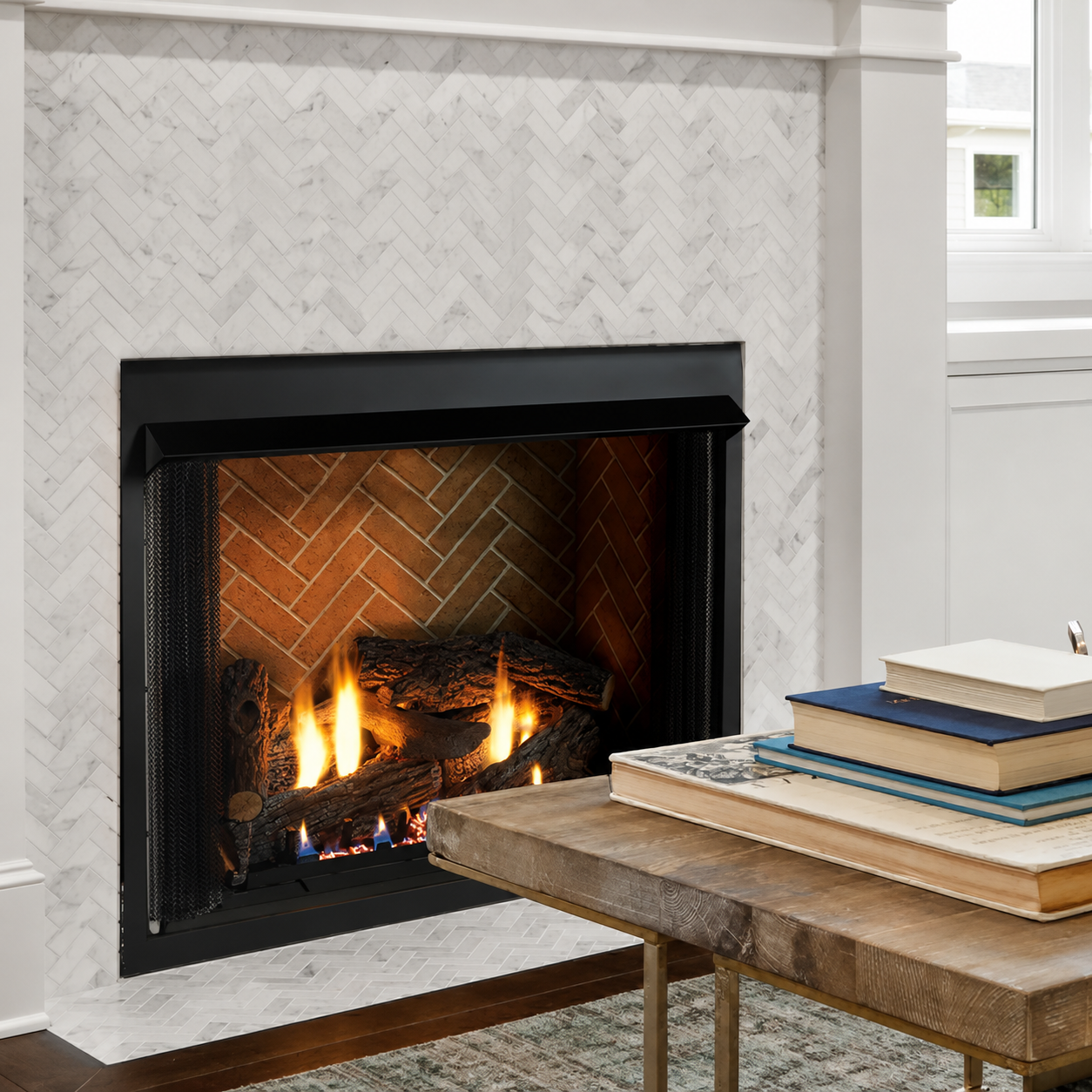 Empire Breckenridge Select 32" Vent Free Firebox with Flush Front