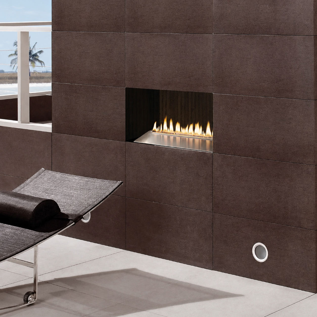 Empire Carol Rose 30" Stainless Steel Loft Series Outdoor Gas Burner with Remote