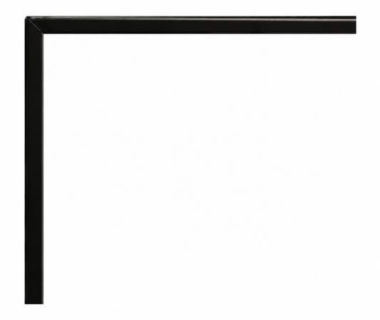 Empire DF481VBL 3/4" Matte Black Beveled Frame for 48" Boulevard Vent Free Linear Fireplace
