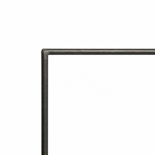 Empire DF72HP 1" Adjustable Hammered Pewter Beveled Trim Kit for Boulevard DVLL72 Direct Vent Linear Fireplace