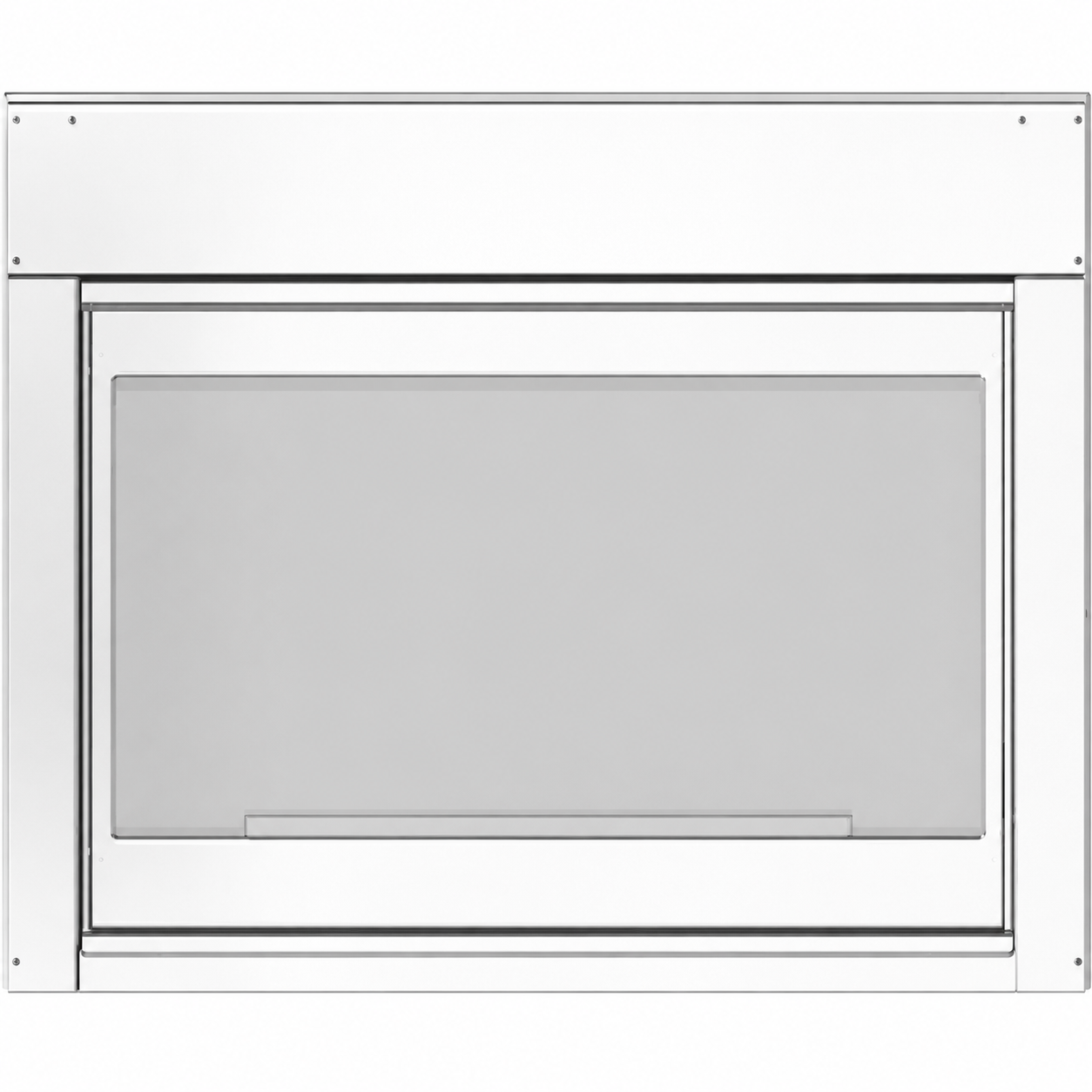 Empire DFED409SS 40" Stainless Steel Frame for Rushmore DVCT40 See-Through Direct Vent Fireplace