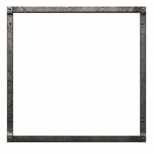 Empire DFF30FPD 30" Distressed Pewter Forged Iron Frame for DVCT30 Rushmore Direct Vent Insert