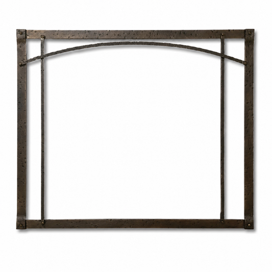 Empire DFF35RBZT 35" Oil-Rubbed Bronze Arch Forged Iron Inset for Rushmore DVCT35 Direct Vent Insert