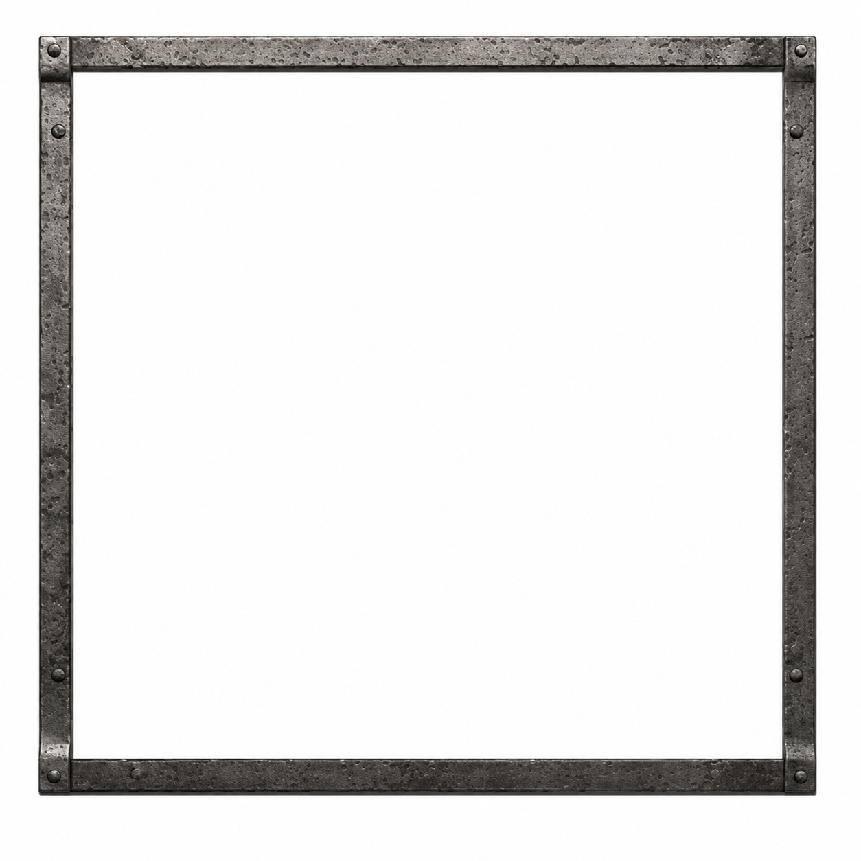 Empire DFF36FPD 36" Distressed Pewter Forged Iron Frame for DVCT36 Rushmore Direct Vent Fireplace