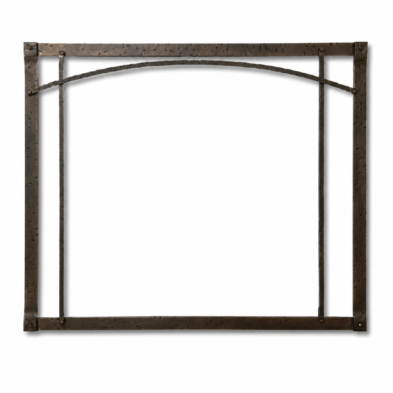 Empire DFF36RBL 36" Black Arch Forged Iron Inset for Rushmore DVCT36 Direct Vent Fireplace