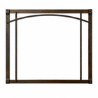 Empire DFF36RBZT 36" Oil-Rubbed Bronze Arch Forged Iron Inset for Rushmore DVCT36 Direct Vent Fireplace