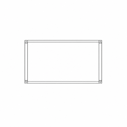 Empire DFF60TLBL Decorative Forged Iron Front in Black