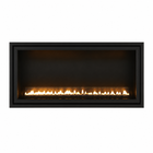Empire DFSL30PBL Black Narrow Trim for 30" Boulevard SL Vent Free Linear Fireplace