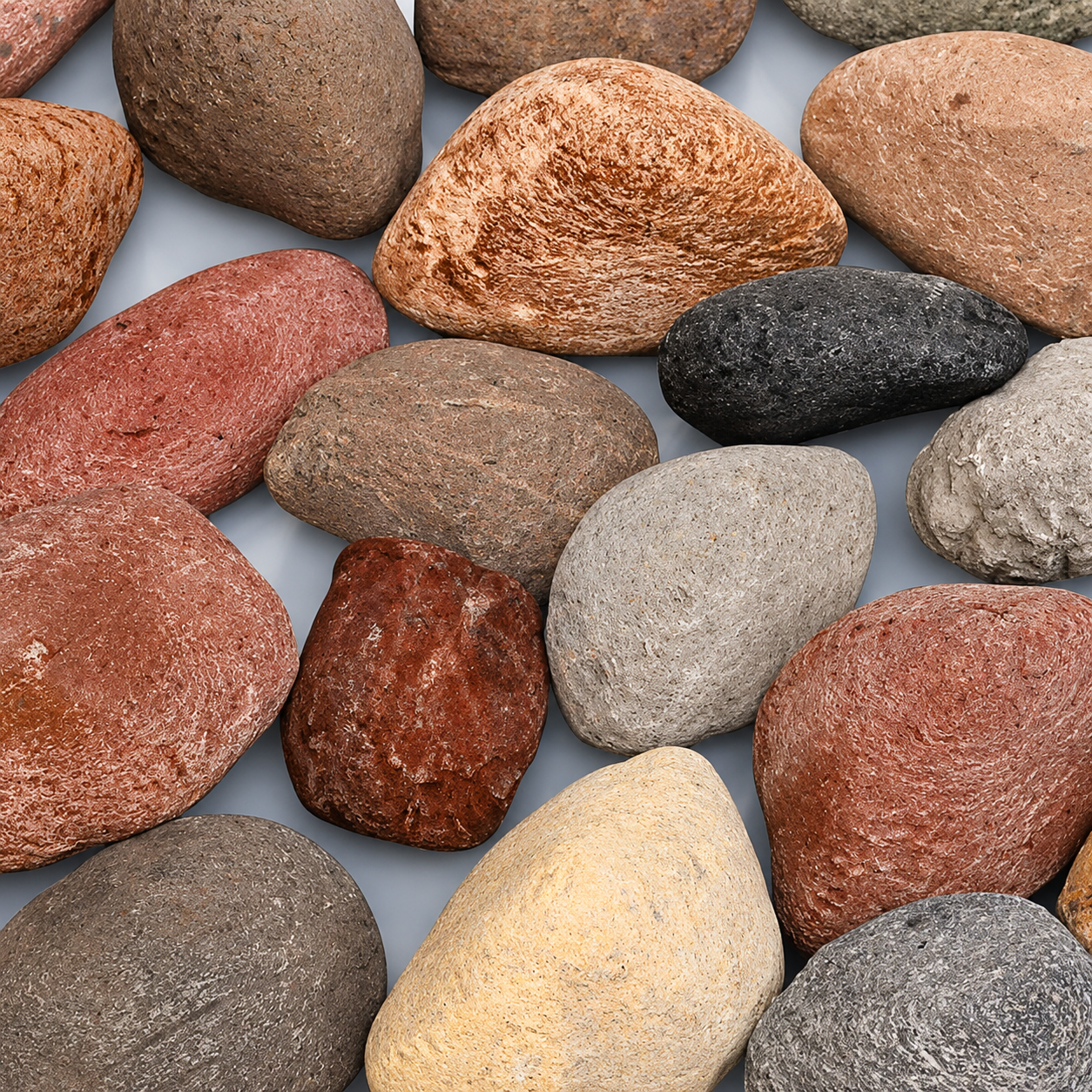 Empire DR1FMA Decorative Rocks Medium Assortment (1 Sq. Ft.)