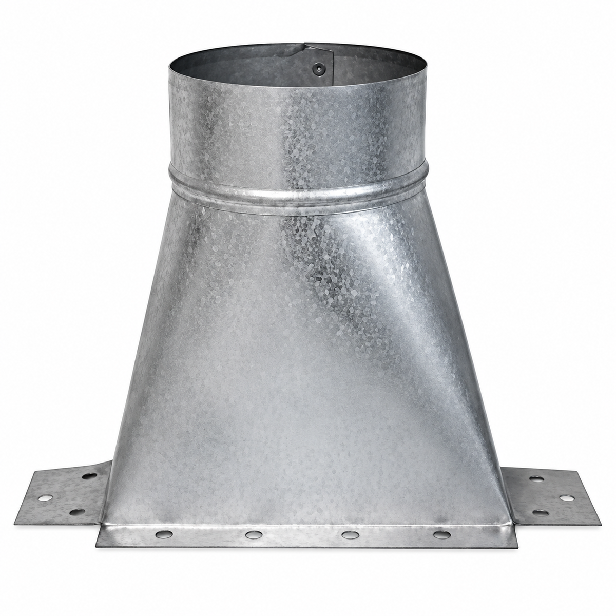 Empire DV648DBF Oval-to-Round Flue Adaptor Kit for Vent Enclosure