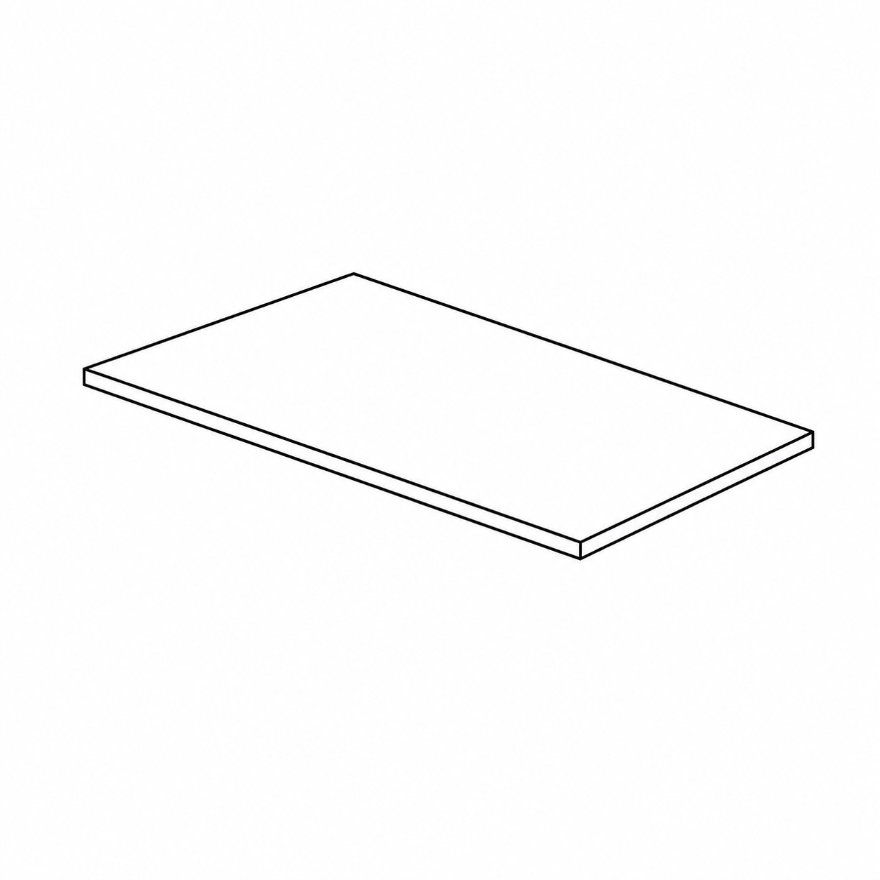 Empire DVP1 36" x 14" Floor Pad for High Efficient Direct Vent Wall Furnace
