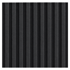 Empire DVP36PFLKR Fluted Black Liner for 36" Tahoe Clean Face Direct Vent Peninsula Fireplace