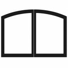 Empire DVRB1CBL Black Arch Door Set for 32" Tahoe Deluxe Fireplace