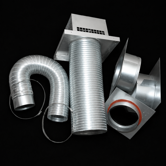 Empire DVVK4F 4 x 6 5/8 Horizontal DV Flex Vent Kit