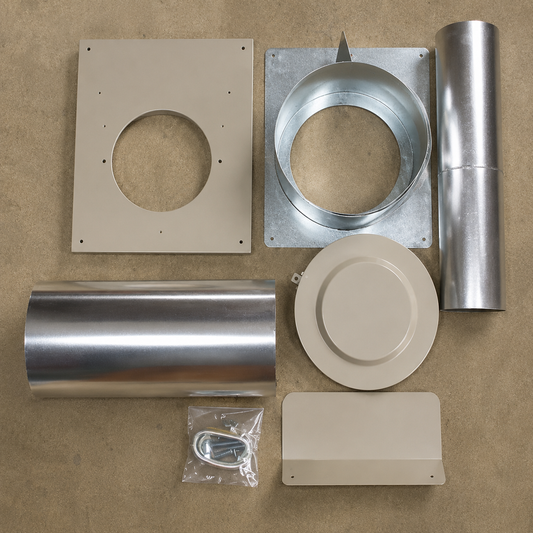 Empire DVVK4REVS 4 x 6 5/8 Direct Vent Vinyl Siding Vent Kit