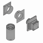 Empire DVVK4RP 4" x 6-5/8" Direct Vent Kit for Rear Vent
