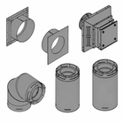 Empire DVVK4TP 4" x 6 5/8" DV Vent Kit Top Vent
