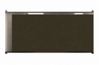 Empire EFGLASS Black Single Glass Door Panel for 39" Nexfire Electric Fireplace