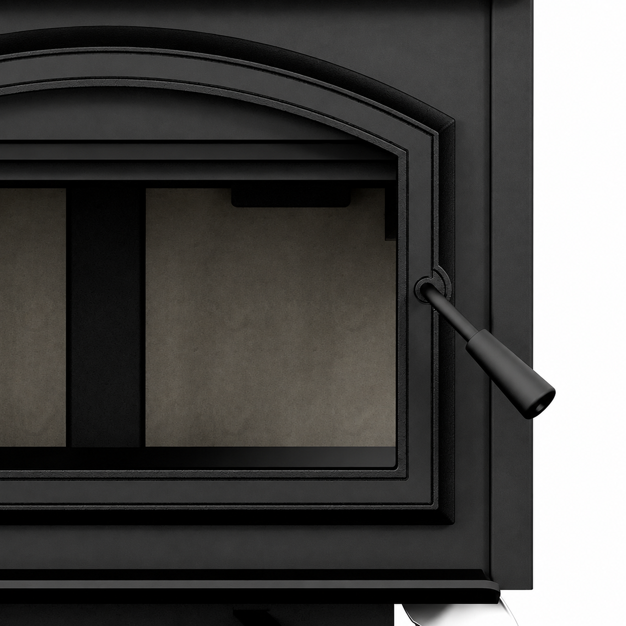 Empire Gateway 1700 Freestanding 24" Metallic Black Wood Stove WB17FS