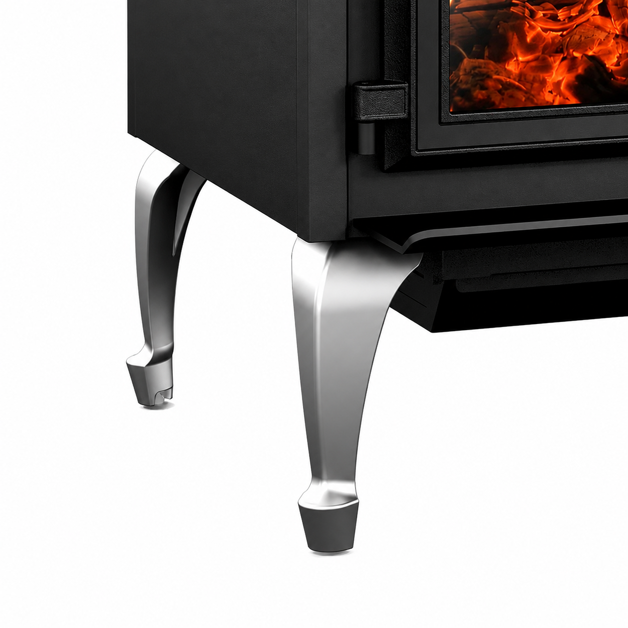 Empire Gateway 1700 Freestanding 24" Metallic Black Wood Stove WB17FS