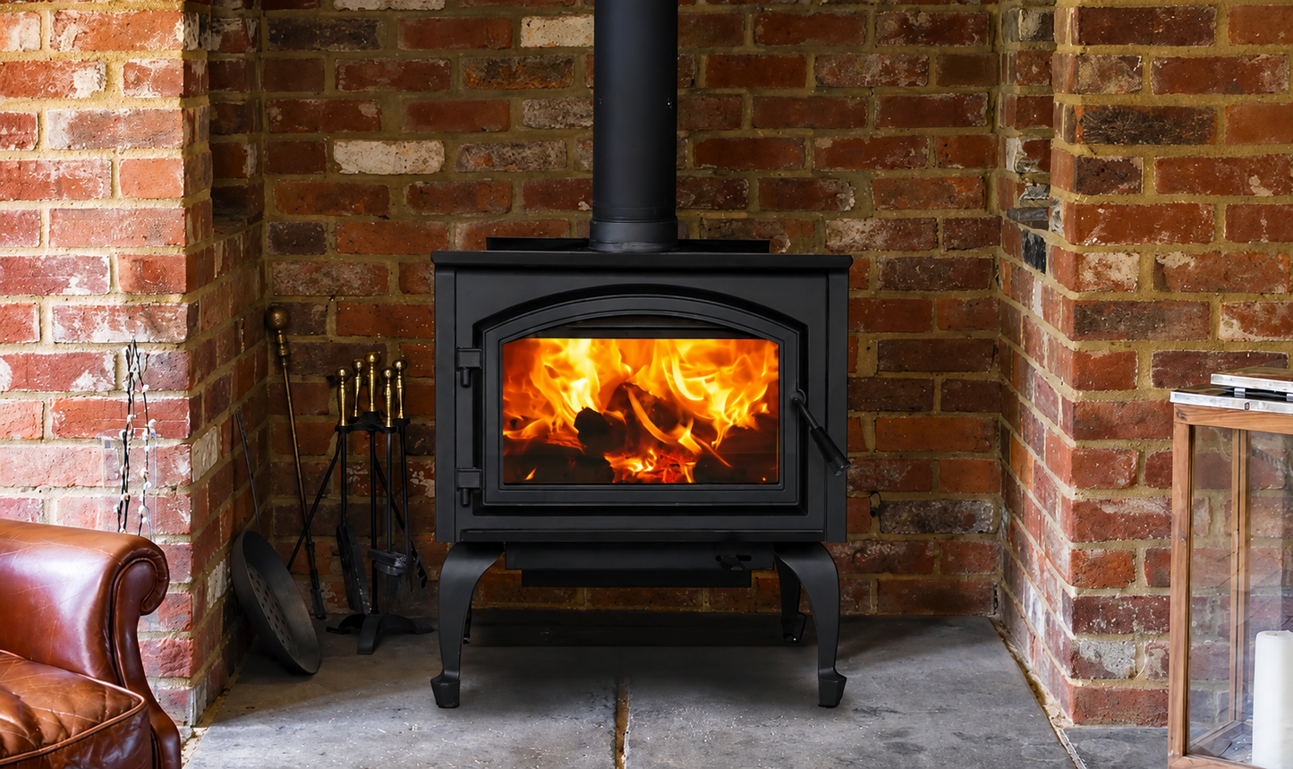 Empire Gateway 2300 EPA Certified 26" Freestanding Wood Stove WB23FS (Tax Credit Qualified)