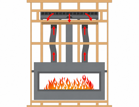 Empire HMGW36 36" Gravity Heat Management Kit
